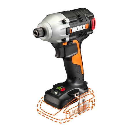 Worx 20V Power Share Cordless Impact Driver, Tool Only WX291L.9